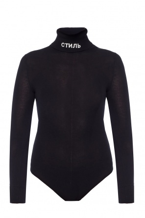 Bodysuit with embroidered inscriptions, zdjęcie 1 Bodysuit with embroidered inscriptions od Heron Preston